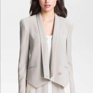 Rebecca Minkoff beige blazer - Becky Silk Jacket